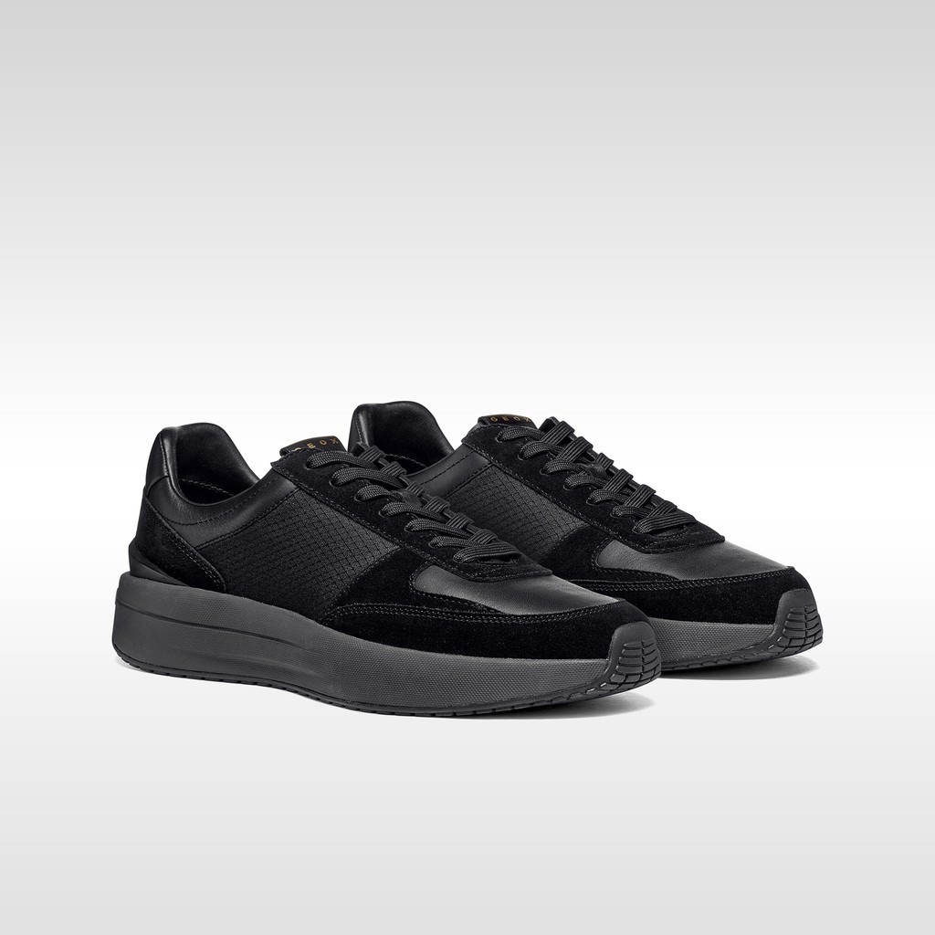 Leather sneakers GXRN-01 MAN Black - image number 7 | GEOX
