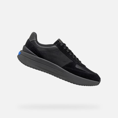 Baskets en cuir GXRN-01 HOMME Noir | GEOX
