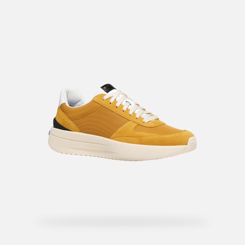 Low top sneakers GXRN-01 MAN Yellow - image number 2 | GEOX