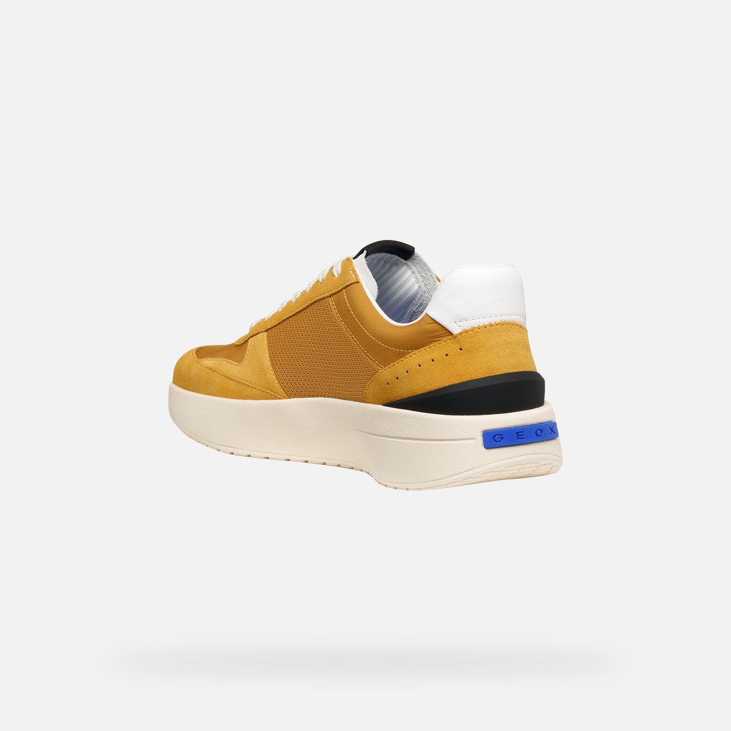 Low top sneakers GXRN-01 MAN Yellow - image number 3 | GEOX