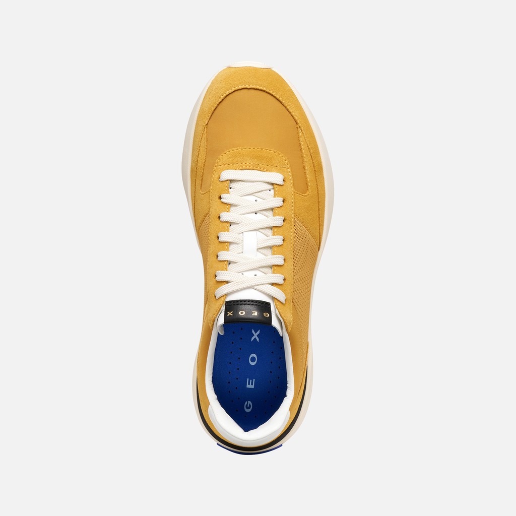 Low top sneakers GXRN-01 MAN Yellow - image number 5 | GEOX