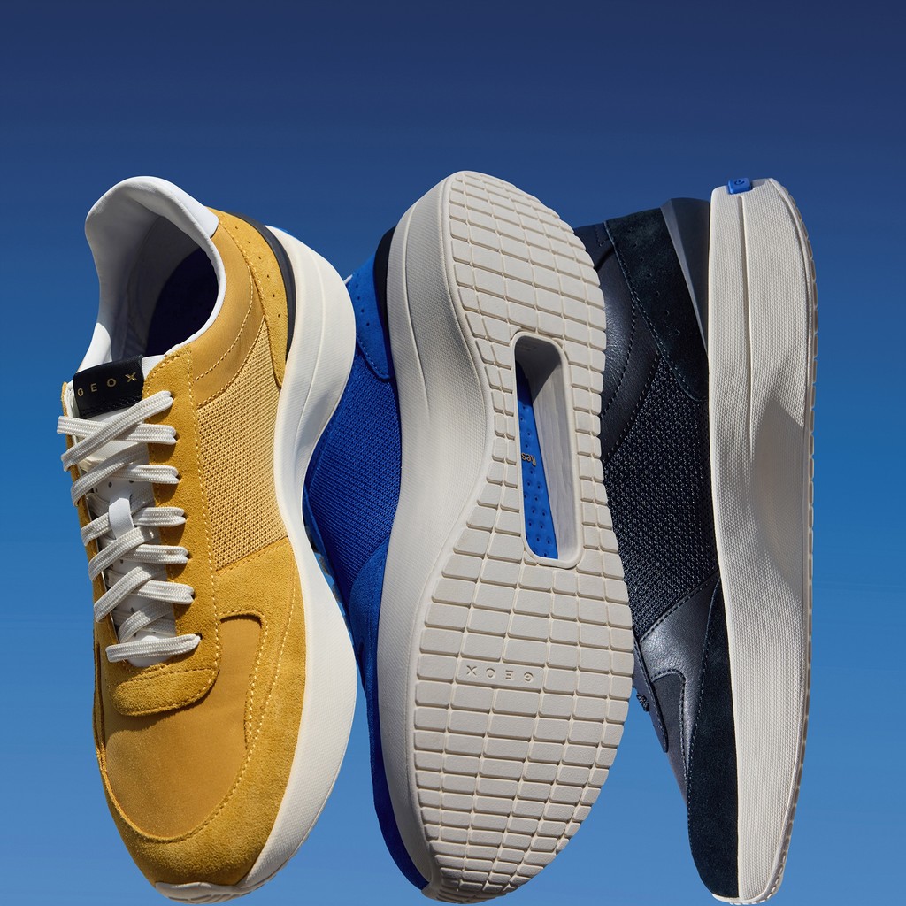 Baskets basse GXRN-01 HOMME Bleu roi - image number 6 | GEOX