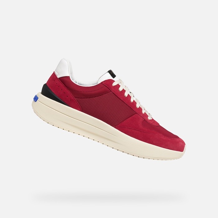 Baskets basse GXRN-01 HOMME Rouge | GEOX