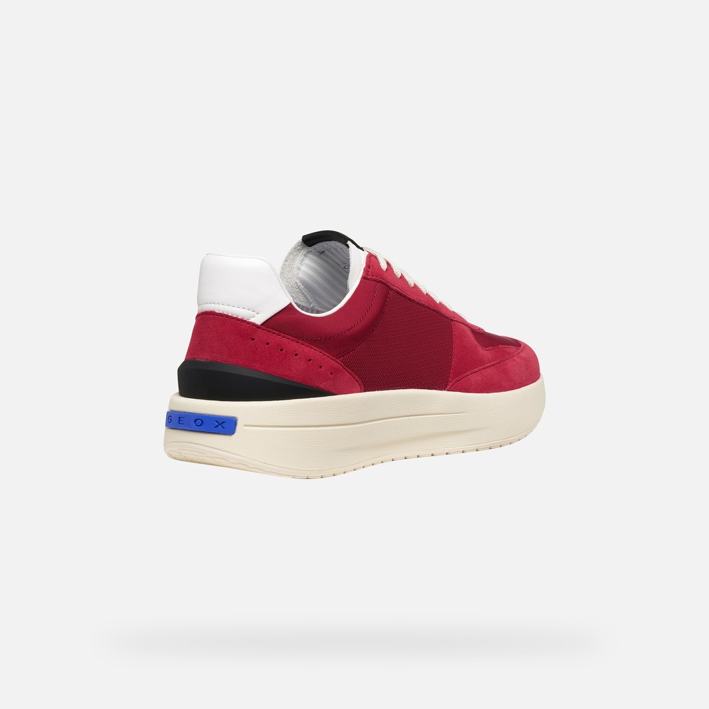 Low top sneakers GXRN-01 MAN Red - image number 4 | GEOX