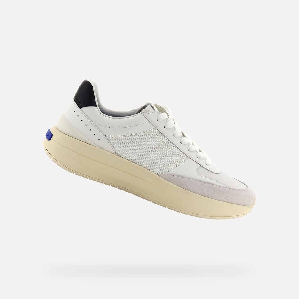 Low top sneakers GXRN-01 MAN White - image number 0 | GEOX