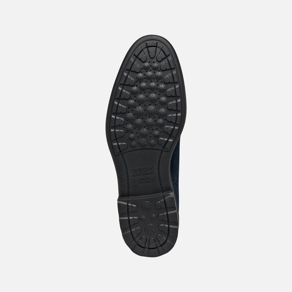 Wildlederschuhe WALK PLEASURE B HERR Marineblau - image number 6 | GEOX