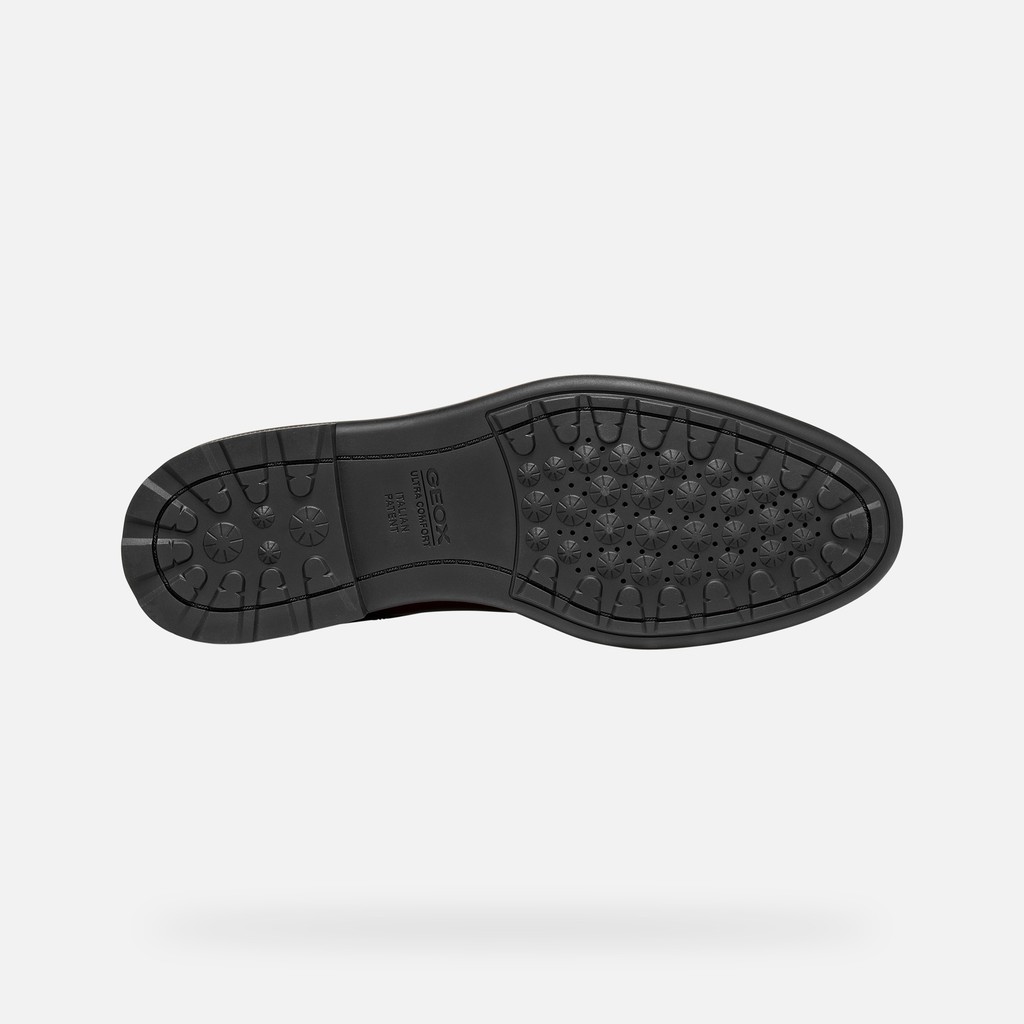 Lace up dress shoes WALK PLEASURE B MAN Coffee - image number 6 | GEOX