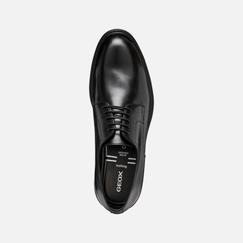 Leather shoes WALK PLEASURE B MAN Black - image number 5 | GEOX