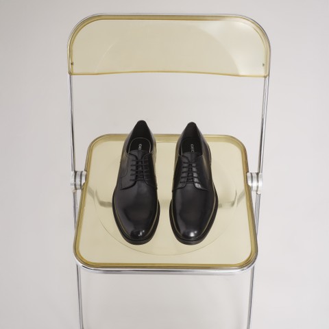 Leather shoes WALK PLEASURE B MAN Black - image number 1 | GEOX