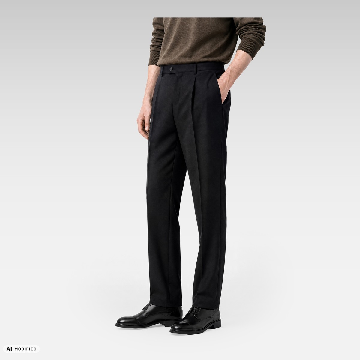 walk pleasure b man — black