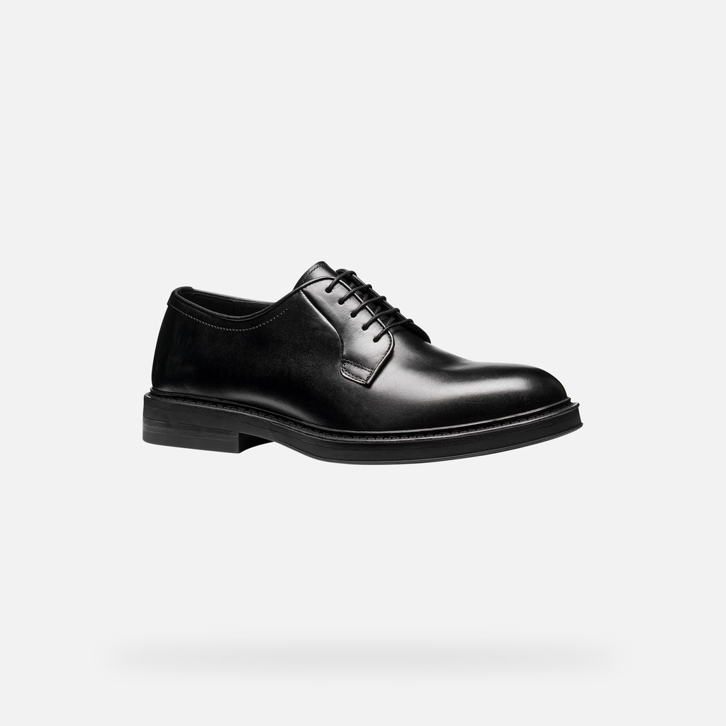Leather shoes CAPITALE MAN Black - image number 2 | GEOX