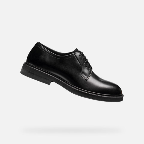 Leather shoes CAPITALE MAN Black | GEOX