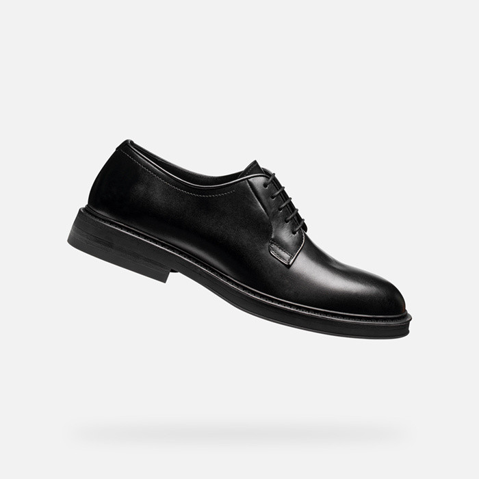 Leather shoes CAPITALE MAN Black | GEOX