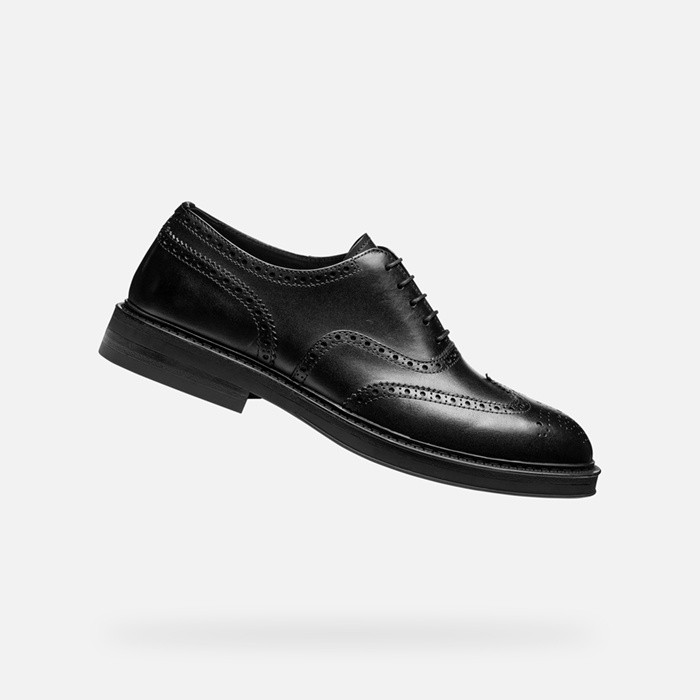 Lederschuhe CAPITALE HERR Schwarz | GEOX