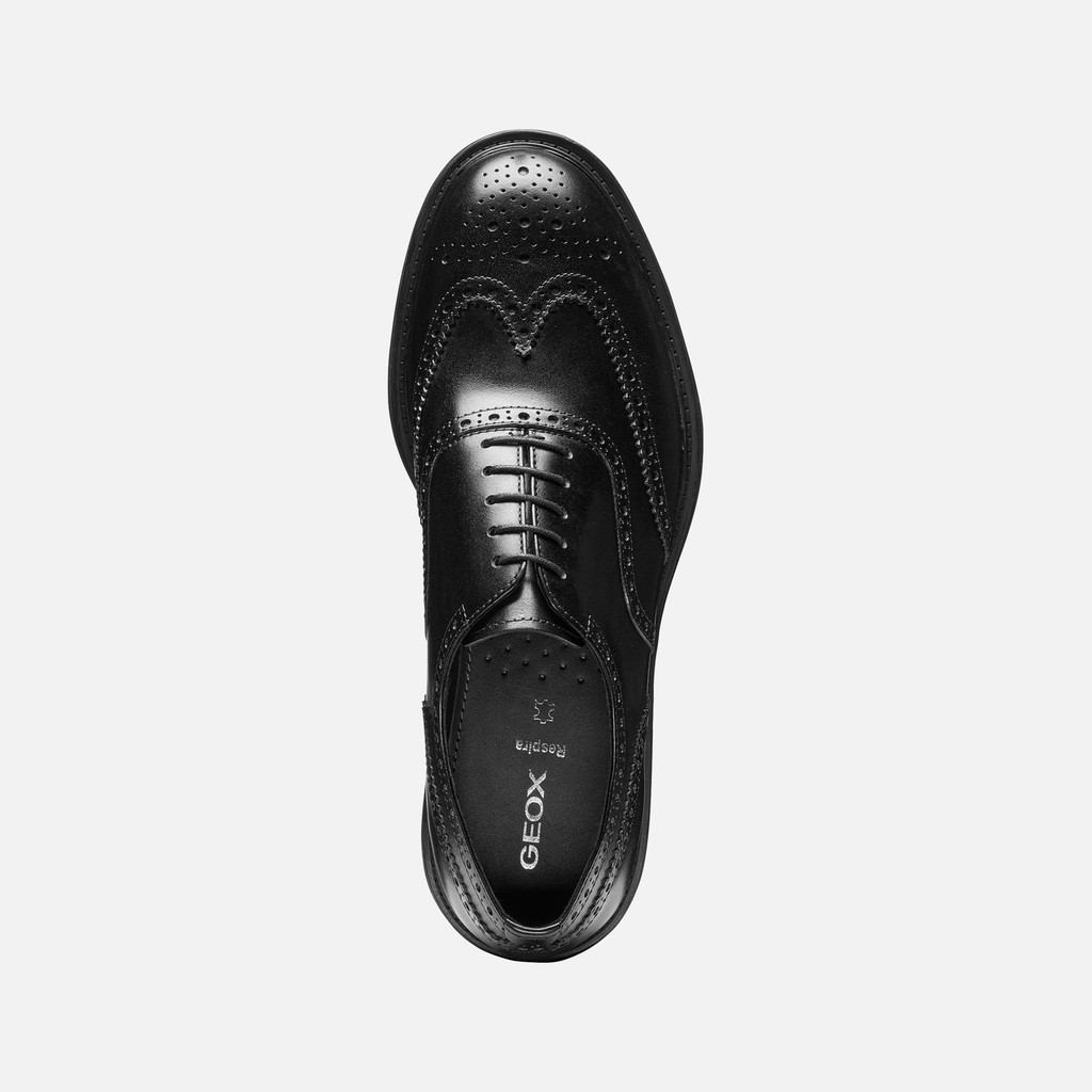 Lederschuhe CAPITALE HERR Schwarz - image number 5 | GEOX