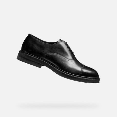 Lederschuhe CAPITALE HERR Schwarz | GEOX