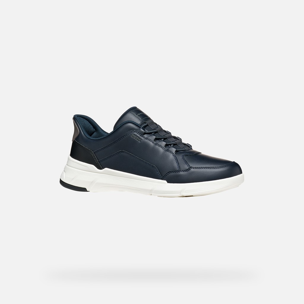 Slip in sneakers VITTOUR PLUS MAN Dark Navy - image number 2 | GEOX