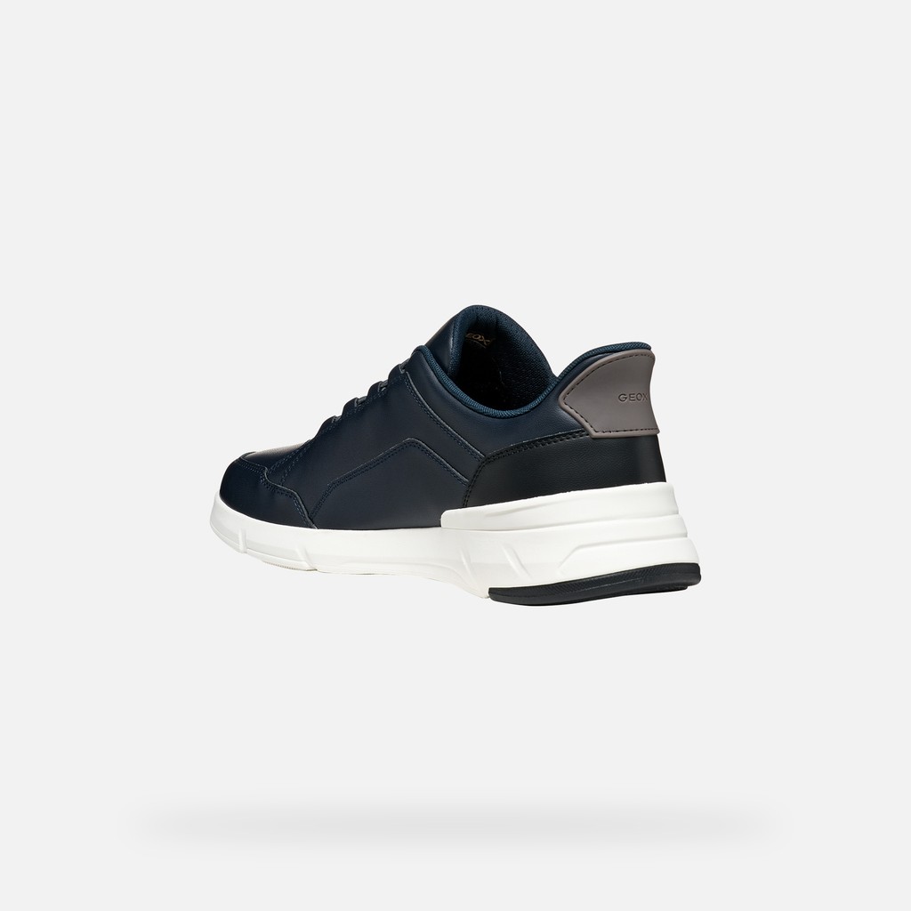 Slip in sneakers VITTOUR PLUS MAN Dark Navy - image number 3 | GEOX