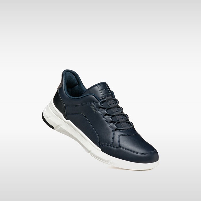 Slip in sneakers VITTOUR PLUS MAN Dark Navy - image number 4 | GEOX