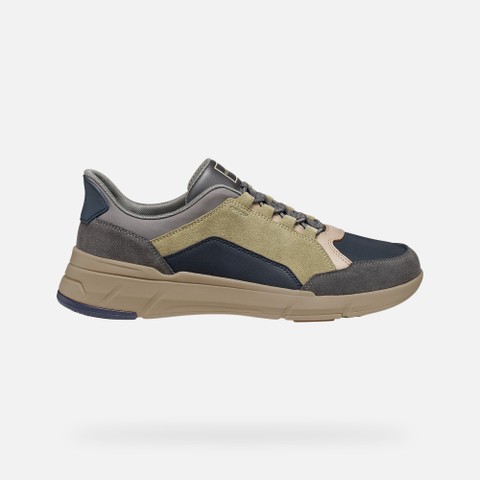 Instapsneakers VITTOUR PLUS HEREN Donkermarineblauw/Grafiet - image number 1 | GEOX
