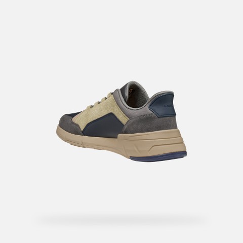 Instapsneakers VITTOUR PLUS HEREN Donkermarineblauw/Grafiet - image number 3 | GEOX
