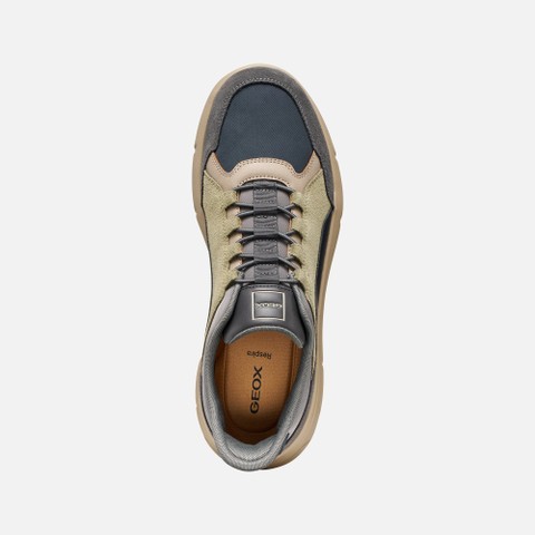 Instapsneakers VITTOUR PLUS HEREN Donkermarineblauw/Grafiet - image number 5 | GEOX
