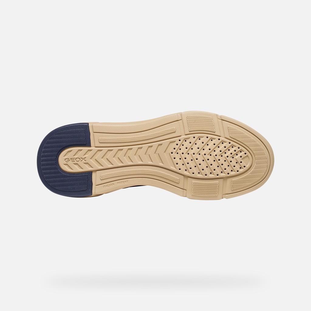 Instapsneakers VITTOUR PLUS HEREN Donkermarineblauw/Grafiet - image number 6 | GEOX