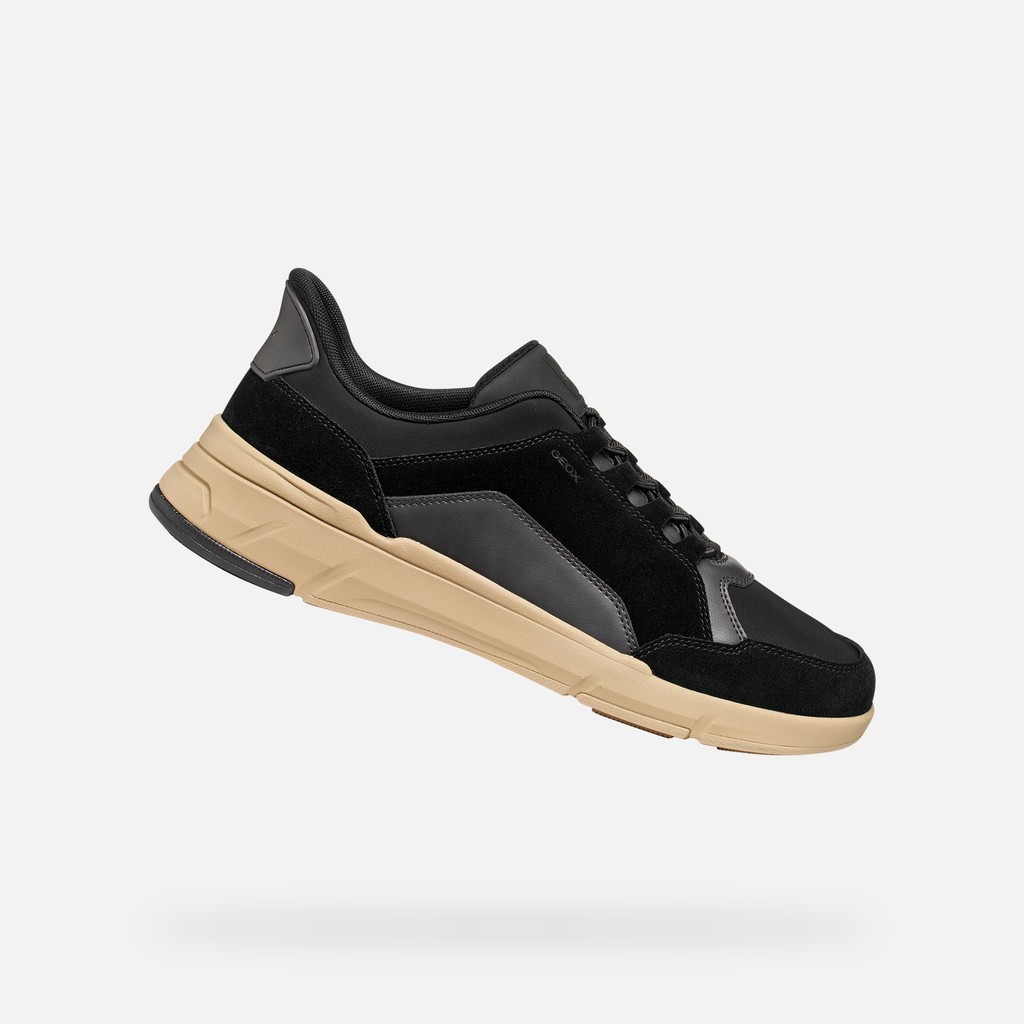 Instapsneakers VITTOUR PLUS HEREN Zwart - image number 0 | GEOX