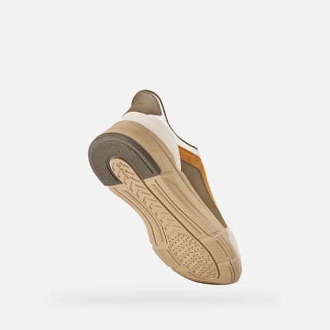 Slip in sneakers VITTOUR PLUS MAN Military/Light sand - image number 7 | GEOX