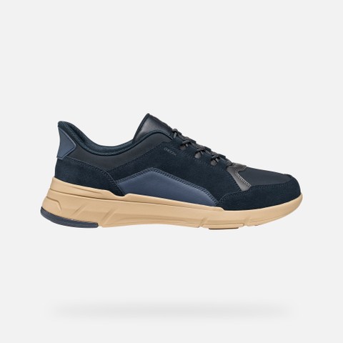 Slip in sneakers VITTOUR PLUS MAN Navy/Light navy - image number 1 | GEOX