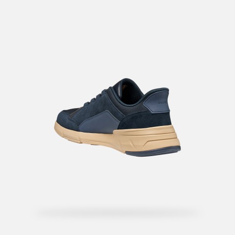 Slip in sneakers VITTOUR PLUS MAN Navy/Light navy - image number 3 | GEOX