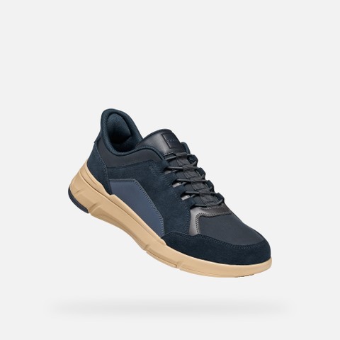 Slip in sneakers VITTOUR PLUS MAN Navy/Light navy - image number 4 | GEOX