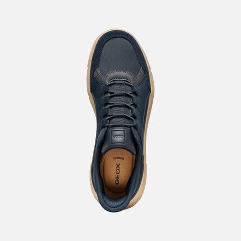 Slip in sneakers VITTOUR PLUS MAN Navy/Light navy - image number 5 | GEOX
