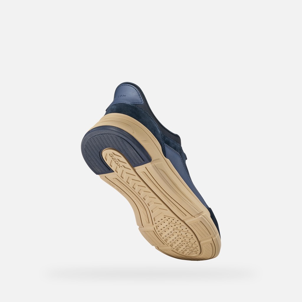Slip in sneakers VITTOUR PLUS MAN Navy/Light navy - image number 7 | GEOX