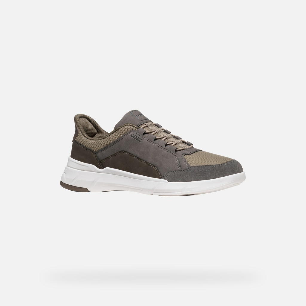Sapatilhas slip in VITTOUR PLUS HOMEM Cinzento escuro/Cinzento claro - image number 2 | GEOX