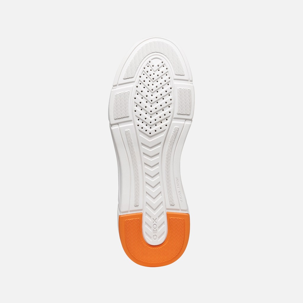 Sapatilhas slip in VITTOUR PLUS HOMEM Branco leite/Cinzento escuro - image number 6 | GEOX