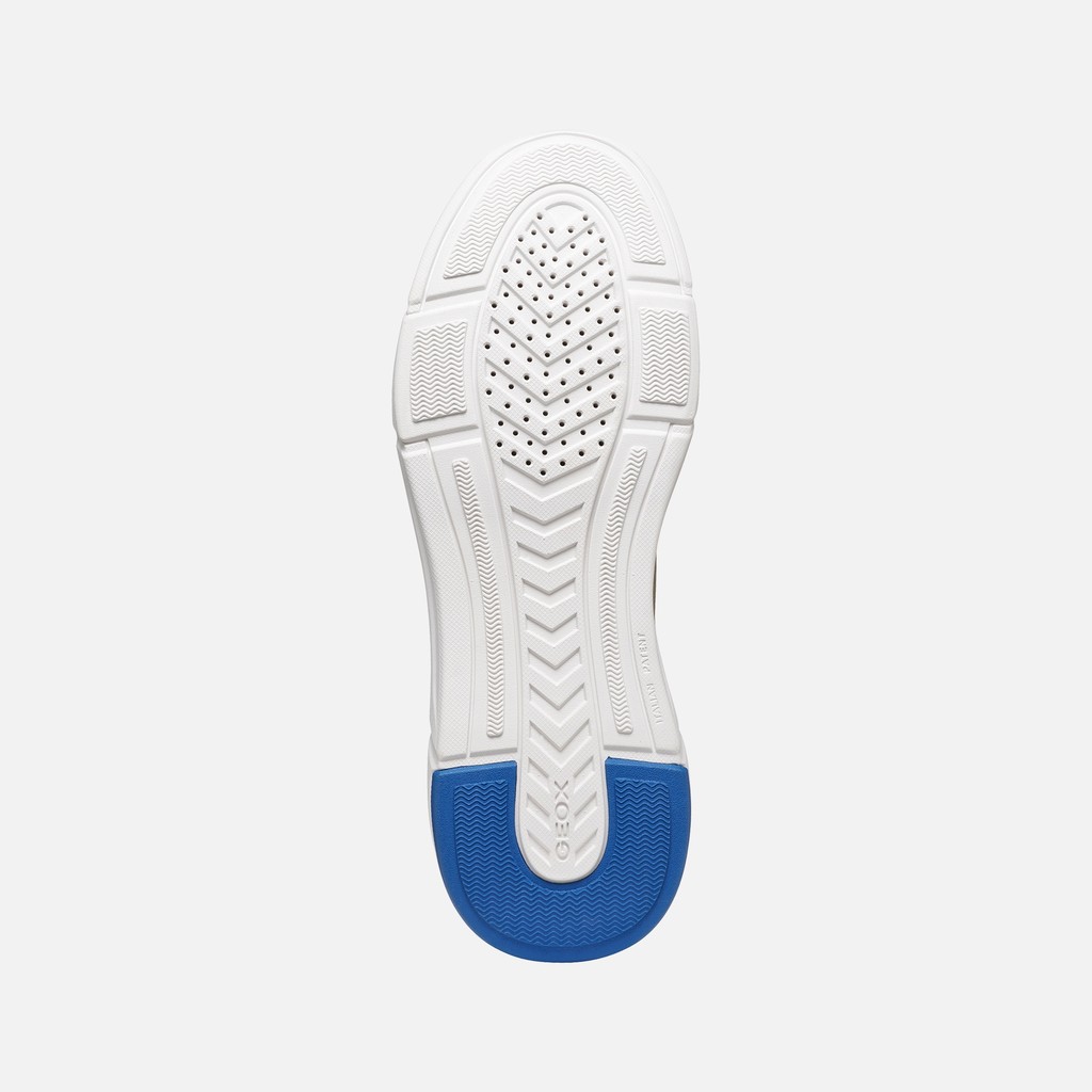 Sapatilhas slip in VITTOUR PLUS HOMEM Branco leite/Bege - image number 6 | GEOX