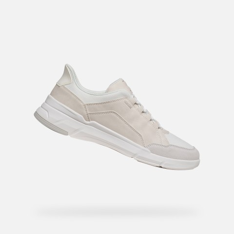 Sneaker slip in VITTOUR PLUS UOMO Bianco/Bianco latte | GEOX