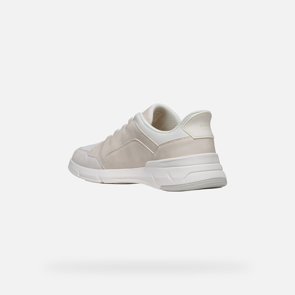 Sneaker slip in VITTOUR PLUS UOMO Bianco/Bianco latte - image number 3 | GEOX