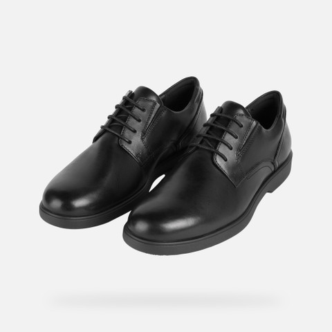 Leather shoes SPHERICA EC11 B MAN Black - image number 8 | GEOX