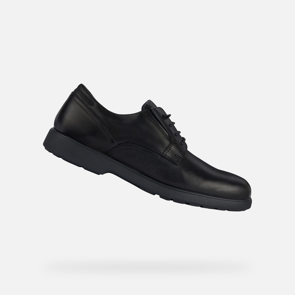 Leather shoes SPHERICA EC11 B MAN Black - image number 0 | GEOX