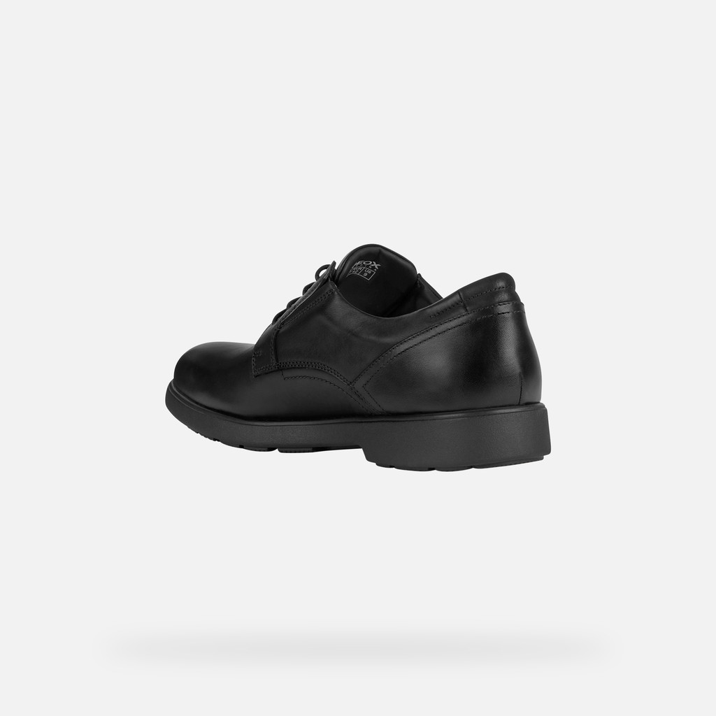Leather shoes SPHERICA EC11 B MAN Black - image number 4 | GEOX
