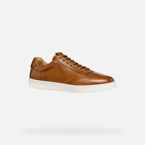 Leather shoes REGIO MAN Cognac - image number 2 | GEOX