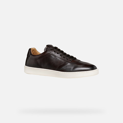 Leather shoes REGIO MAN Coffee - image number 2 | GEOX