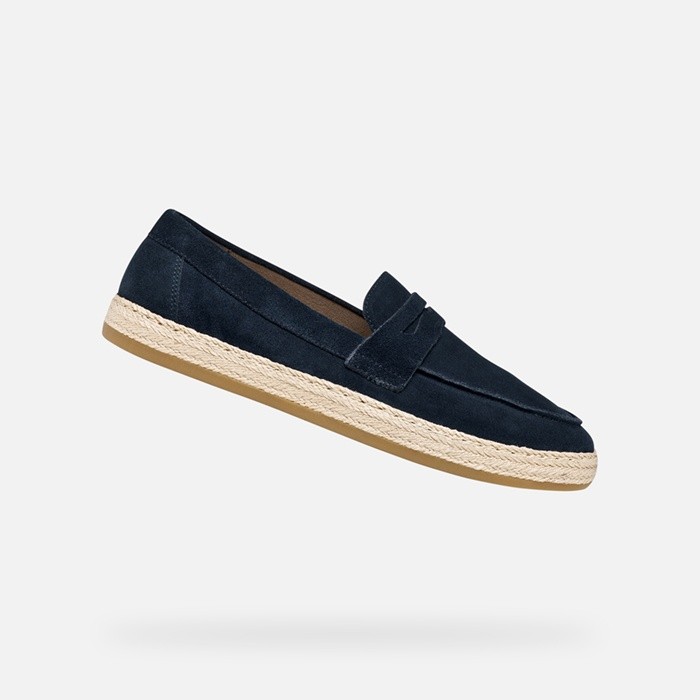 Suede loafers PANTELLERIA MAN Navy | GEOX