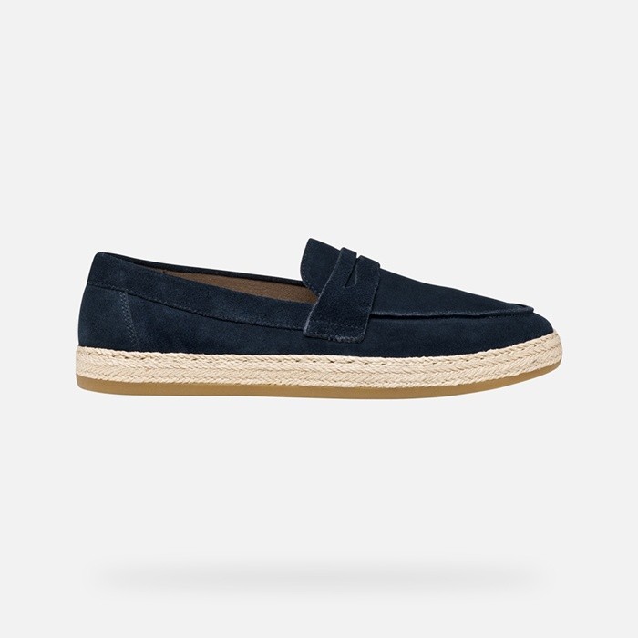 Suede loafers PANTELLERIA MAN Navy | GEOX