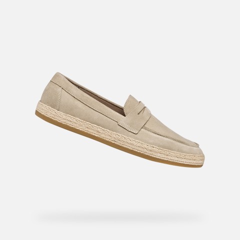 Suede loafers PANTELLERIA MAN Sand | GEOX