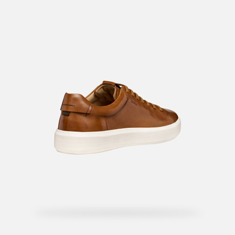 Leather shoes VELLETRI MAN Cognac - image number 4 | GEOX