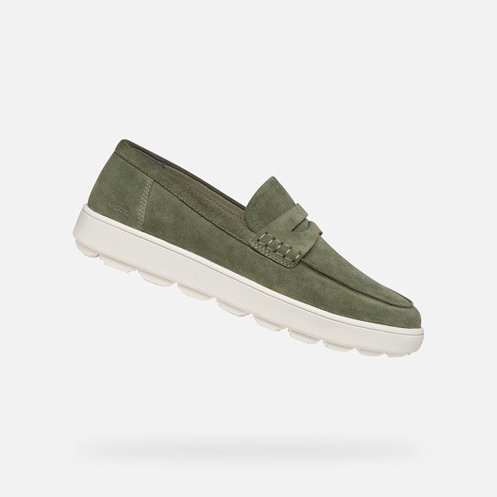 Suede loafers SPHERICA ECUB-1 B MAN Musk | GEOX