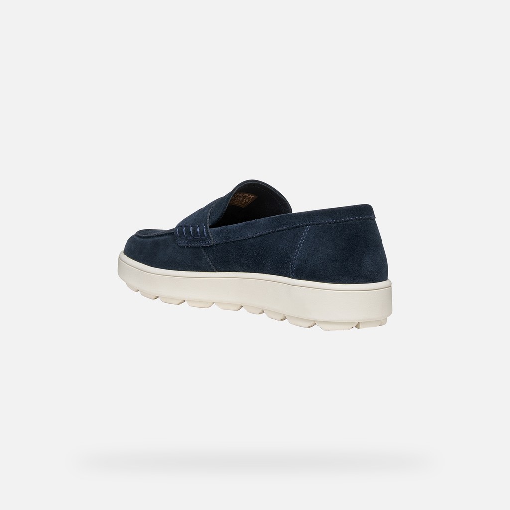 Suede loafers SPHERICA ECUB-1 B MAN Navy - image number 3 | GEOX